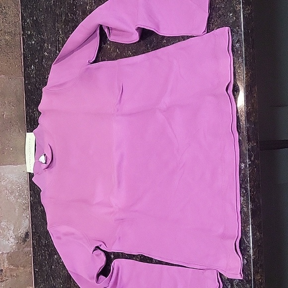 NWT Light Pink / Purple Caryolyn Taylor Mock Turtleneck Size XS - Picture 2 of 5